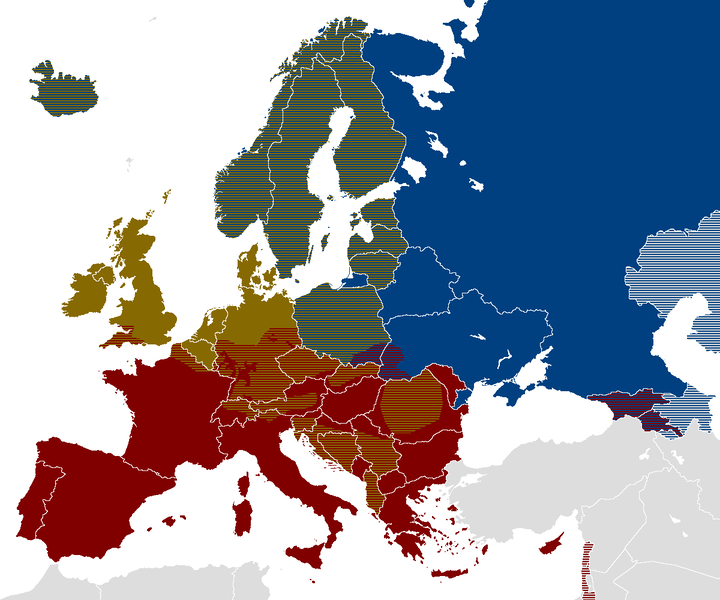 Europoje populiarūs alkoholiniai gėrimai